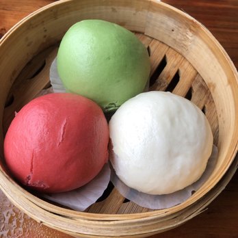 Dumpling Time - 3 Bun platter - 3/5 (personally think the egg yolk bun was the best. Would give that 4/5) - Dim Sum Near Me - San Francisco, California Dumpling Time - 3 Bun platter - 3/5 (personally think the egg yolk bun was the best. Would give that 4/5) - Dim Sum Near Me - San Francisco, California