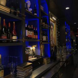 The Wine Library - Inside by the bar