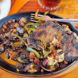 My "that's the way it's supposed to be" Mexican steak.