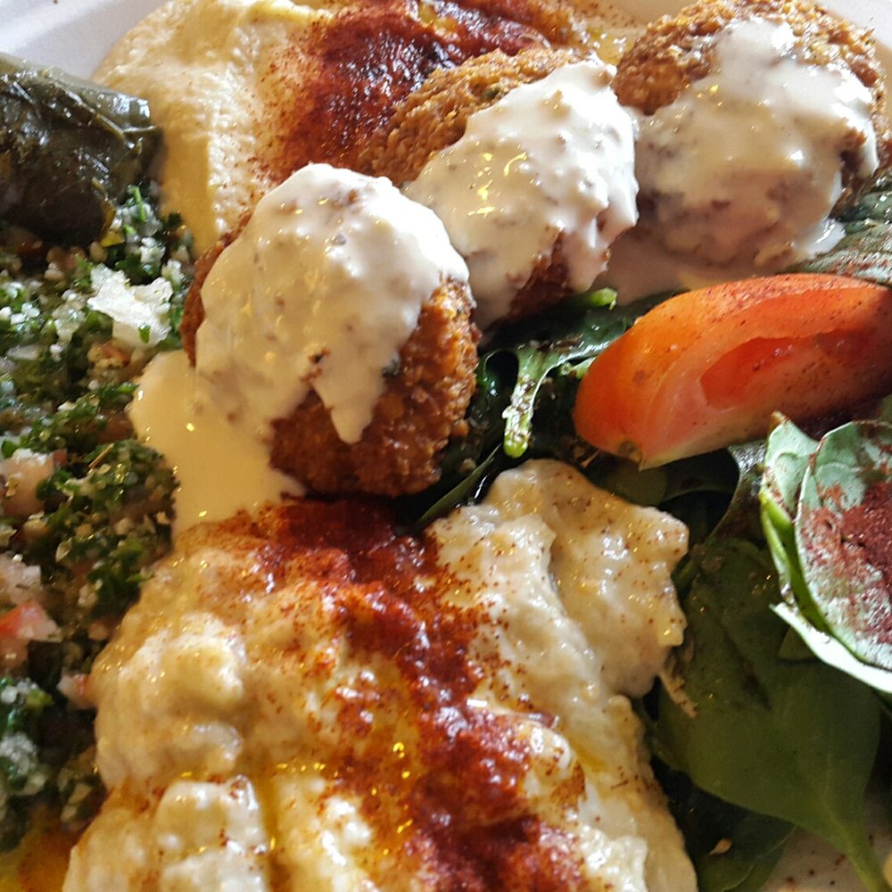Paprika Cafe - Babaganoush and hummus combo plate - Mediterranean Near Me - Monterey, California Paprika Cafe - Babaganoush and hummus combo plate - Mediterranean Near Me - Monterey, California