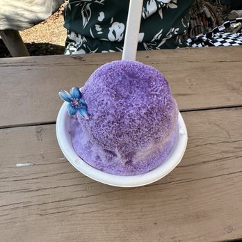 Da Sweet Spot - Ube shave ice cream - Shaved Snow Near Me - Kihei, Hawaii