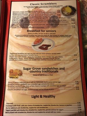 Menu photo 8 Sugar Grove Cafe Sugar Grove, IL