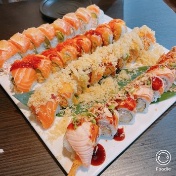 Yoshi Sushi - Warrior Mango Secret Roll Giants Roll 49er Roll - Japanese Near Me - Milpitas, California Yoshi Sushi - Warrior Mango Secret Roll Giants Roll 49er Roll - Japanese Near Me - Milpitas, California