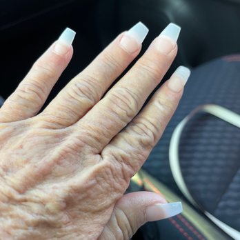 Queen Nails & Spa - Unfinished super thin horrible job! Never waste your time here. - Nail Salons Near Me - Desert Hot Springs, California Queen Nails & Spa - Unfinished super thin horrible job! Never waste your time here. - Nail Salons Near Me - Desert Hot Springs, California