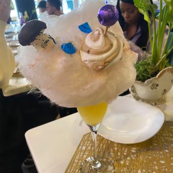 Sveta - Marshmello mimosa with cotton candy on top - Modern European Near Me - New York, New York