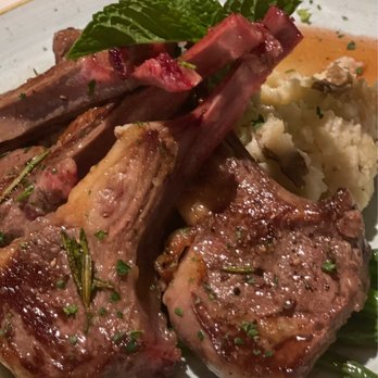 Wenham Tea House - Rack of lamb (the dinner not the app!) - Tea Rooms Near Me - Wenham, Massachusetts
