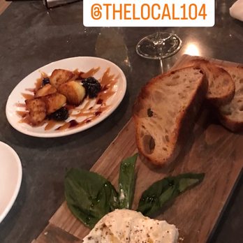 Local 104 - Potatoes with prunes and caramel sauce. Burrata and toasted bread. Oh, and my made on the fly cocktail. Thank you bartender! - Pizza Near Me - Lake Forest Park, Washington Local 104 - Potatoes with prunes and caramel sauce. Burrata and toasted bread. Oh, and my made on the fly cocktail. Thank you bartender! - Pizza Near Me - Lake Forest Park, Washington