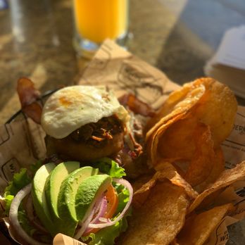 Arizona Wilderness Brewing - After the Hike Burger - Breweries Near Me - Gilbert, Arizona