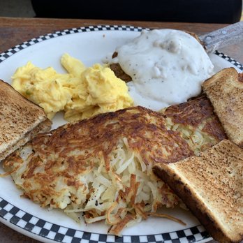 Black Bear Diner Bakersfield - BIGFOOT Chicken Fried Steak & Eggs* (2300 cals.) - American Near Me - Bakersfield, California