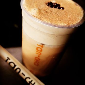 Tan-Cha - Royal Ceylon Milk Tea with Tiramisu Puff Cream and boba - Bubble Tea Near Me - Los Angeles, California Tan-Cha - Royal Ceylon Milk Tea with Tiramisu Puff Cream and boba - Bubble Tea Near Me - Los Angeles, California