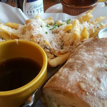 Big Grove Brewpub - Solon - Prime Rib French Dip with a side of Parmesan Fries! - New American Near Me - Solon, Iowa Big Grove Brewpub - Solon - Prime Rib French Dip with a side of Parmesan Fries! - New American Near Me - Solon, Iowa