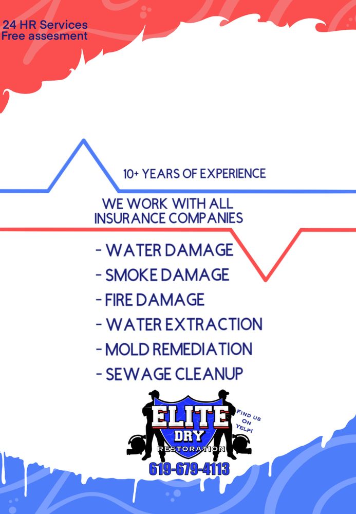 ELITE DRY RESTORATION Updated April 2024 104 Photos Escondido
