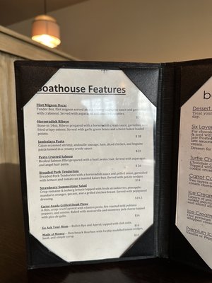 Menu photo 2 Boathouse Restaurant Winona Lake, IN Menu photo 2 Boathouse Restaurant Winona Lake, IN