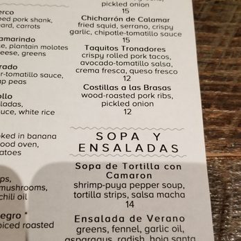 Caracol - Menu - Seafood Near Me - Houston, Texas Caracol - Menu - Seafood Near Me - Houston, Texas