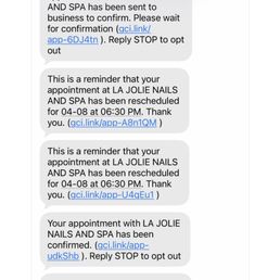 Rescheduled my apt to not be able to take me.