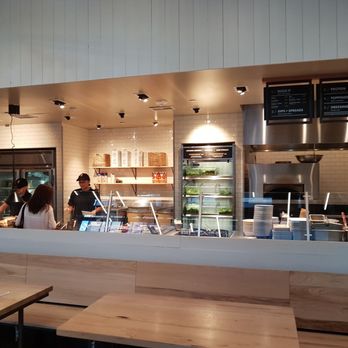CAVA - Counter. So clean and friendly staff! - Mediterranean Near Me - Arlington, Virginia