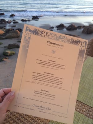 Menu photo 8 Carbon Beach Club Malibu, CA Menu photo 8 Carbon Beach Club Malibu, CA
