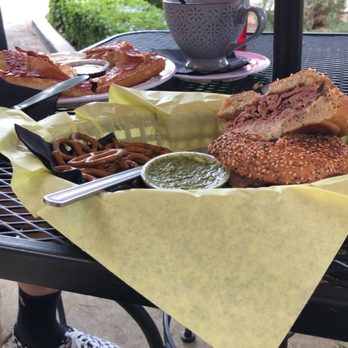 Rail Side Cafe - The London Bagel Breakfast - Coffee & Tea Near Me - San Dimas, California