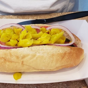 Johnstown Lunch Box - a hot dog with pickles and onions - Breakfast & Brunch Near Me - Johnstown, Colorado Johnstown Lunch Box - a hot dog with pickles and onions - Breakfast & Brunch Near Me - Johnstown, Colorado