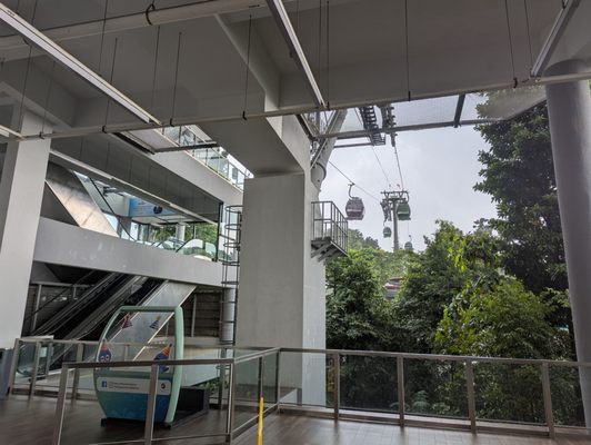 Singapore Cable Car by null