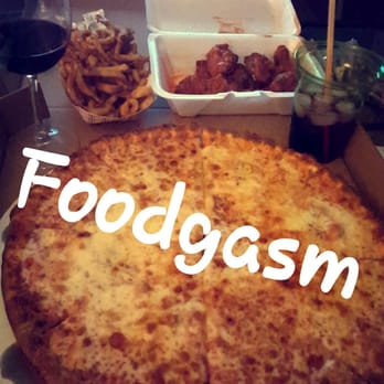 College Pizza - Screenshotted from my snapchat. Foodgasm is right! - Pizza Near Me - Boston, Massachusetts
