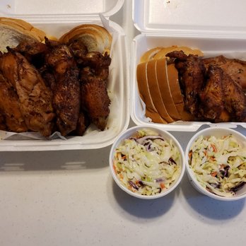 Gobble Stop Smokehouse - Left: Gobbledown Platter; Right: Small Double-Up Platter - Barbeque Near Me - Creve Coeur, Missouri Gobble Stop Smokehouse - Left: Gobbledown Platter; Right: Small Double-Up Platter - Barbeque Near Me - Creve Coeur, Missouri