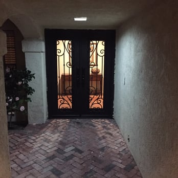 Iron Door Concepts - Exterior view. Stucco finish work not yet complete. - Fences & Gates Near Me - Santa Ana, California Iron Door Concepts - Exterior view. Stucco finish work not yet complete. - Fences & Gates Near Me - Santa Ana, California