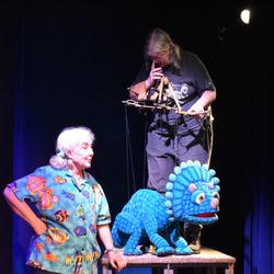 The Puppet Co - Our Guest artists DinoRock performing in 2023