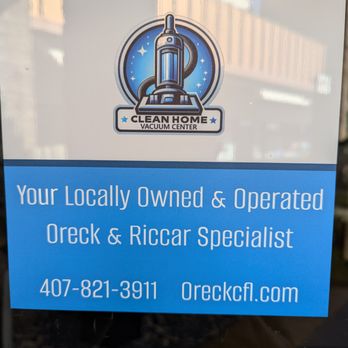 Oreck - door sign - Appliances Near Me - Orlando, Florida