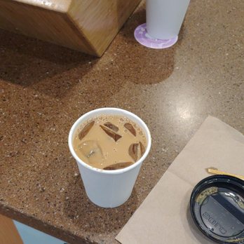 Donutchew - Fair Oaks Mall - Cortado....First time trying Iced - Desserts Near Me - Fairfax, Virginia