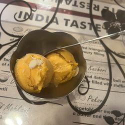 Taste of India - Mango ice