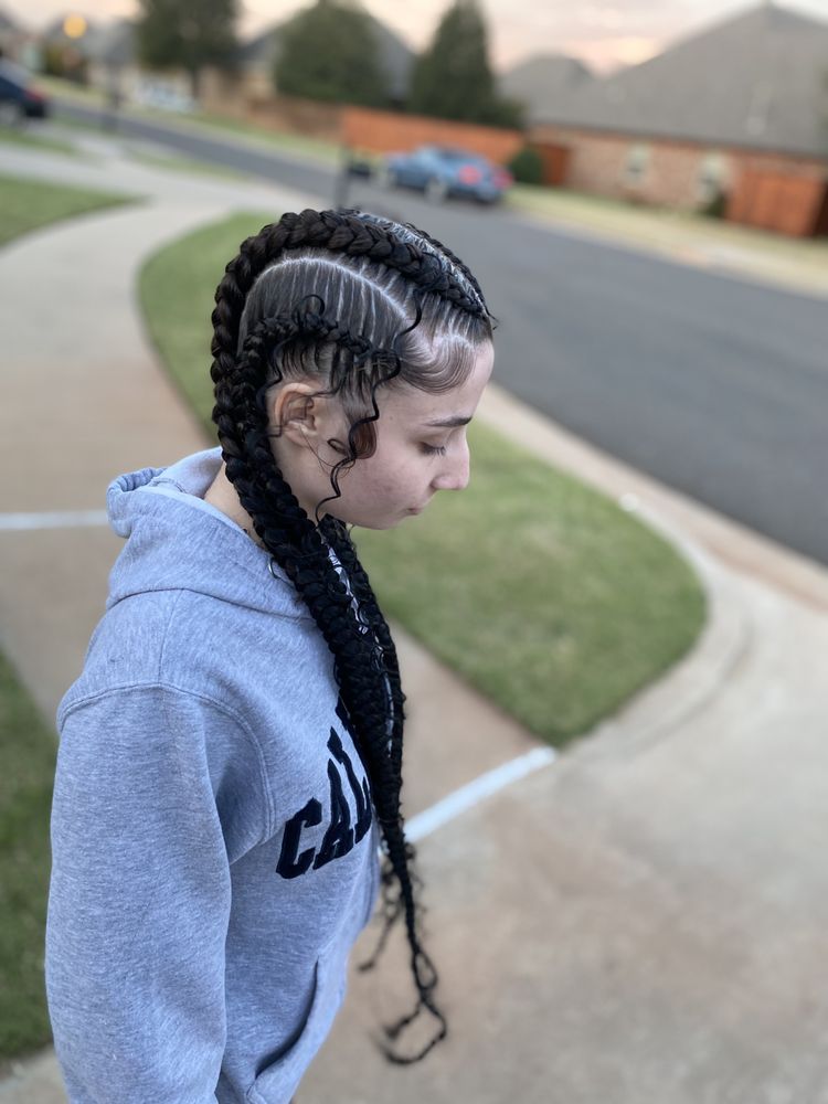 Hair By Da Bratttt Logo