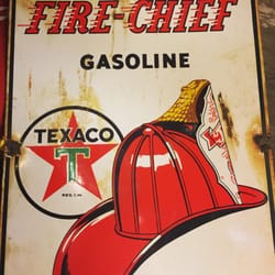 Mocassin Trails Antiques & Collectibles - Neat fire chief sign at moccasin trails!