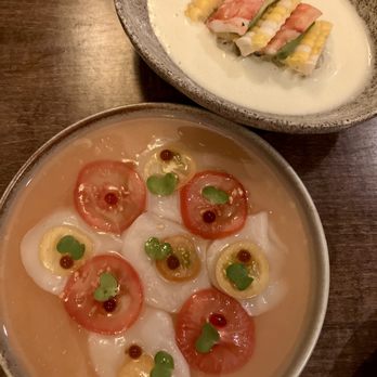 ODRE - Kong Guk-soo | Scallop Tomato Naengchae - Korean Near Me - New York, New York