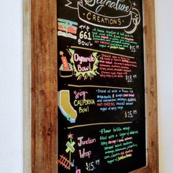 Poke Junction - Love this menu...