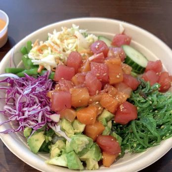 Poke Fresh - Delicious bowl with tons of toppings! - Poke Near Me - Elkridge, Maryland Poke Fresh - Delicious bowl with tons of toppings! - Poke Near Me - Elkridge, Maryland
