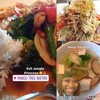 Mango Tree Bistro - Jasmine Soup, Som Tum Cabbage salad, Evil Jungle Princess - Thai Near Me - Norristown, Pennsylvania Mango Tree Bistro - Jasmine Soup, Som Tum Cabbage salad, Evil Jungle Princess - Thai Near Me - Norristown, Pennsylvania