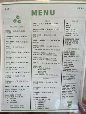 Menu photo 7 Espresso Self Desert Hot Springs, CA