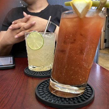 Parla - Bloody Mary and champagne with shrubs - Italian Near Me - Boston, Massachusetts