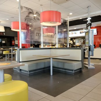 McDonald's - the interior of a restaurant - Burgers Near Me - Plantation, Florida