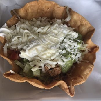 Casa Grande Mexican Restaurant - Chicken Taco Salad - Bars Near Me - Perry, Florida
