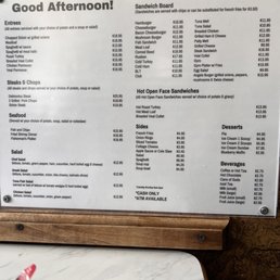 Menu Menu