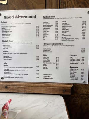 Menu photo 2 Shore Restaurant Lakewood, OH Menu photo 2 Shore Restaurant Lakewood, OH
