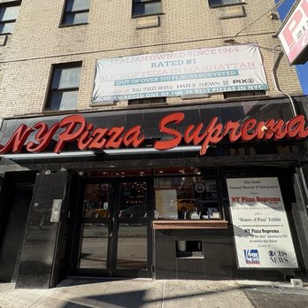 NY Pizza Suprema - Outside. Amazingly, no line in sight. - Pizza Near Me - New York, New York NY Pizza Suprema - Outside. Amazingly, no line in sight. - Pizza Near Me - New York, New York