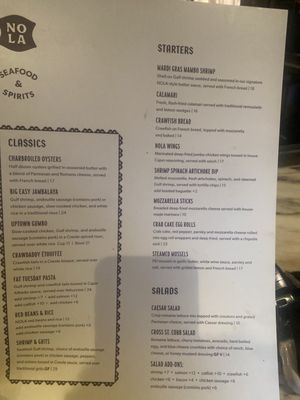 Menu photo 3 NOLA Seafood & Spirits Baltimore, MD Menu photo 3 NOLA Seafood & Spirits Baltimore, MD