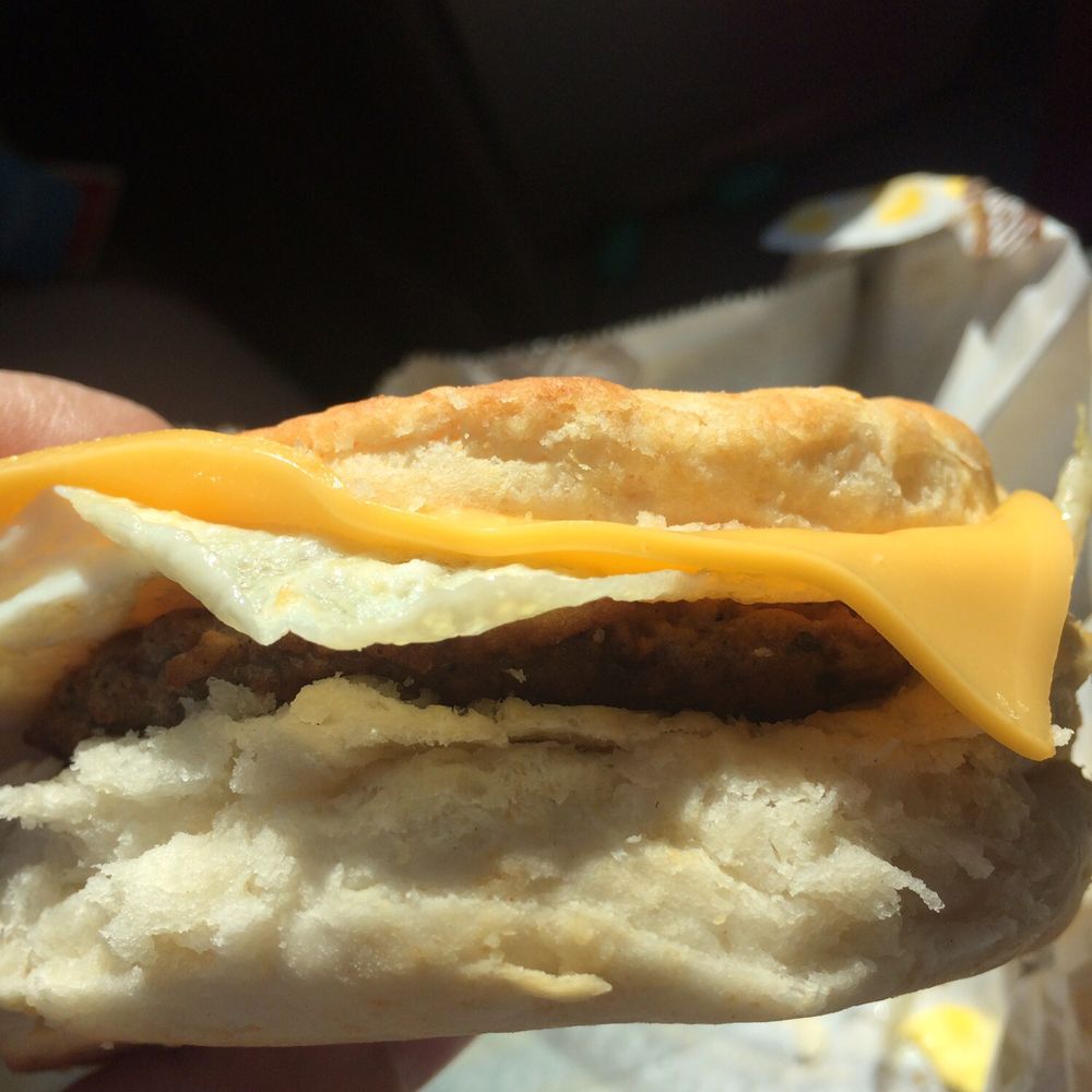 Biscuitville - Turkey sausage eggs cheese on biscuit - Breakfast & Brunch Near Me - Cary, North Carolina Biscuitville - Turkey sausage eggs cheese on biscuit - Breakfast & Brunch Near Me - Cary, North Carolina