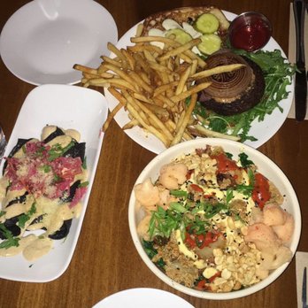 Seabirds Kitchen - Purple taquitos, beets burger w/ fries, bibimbap - Vegan Near Me - Costa Mesa, California