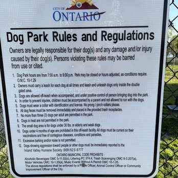Whispering Lakes Dog Park - Dog Park Rules and Regulations - Dog Parks Near Me - Ontario, California Whispering Lakes Dog Park - Dog Park Rules and Regulations - Dog Parks Near Me - Ontario, California
