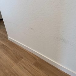 Coles Quality Tile - Kitchen walls left all scuffed up