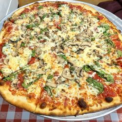 Sweet Tomatoes - With mushrooms and spinach.